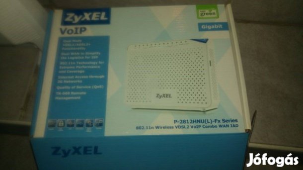 Zyxel P-2812Hnu-F1 DSL modem, Wifi-s, USB