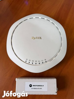 Zyxel WAC6503D prémium/ipari Wifiac AP + Motorola POE