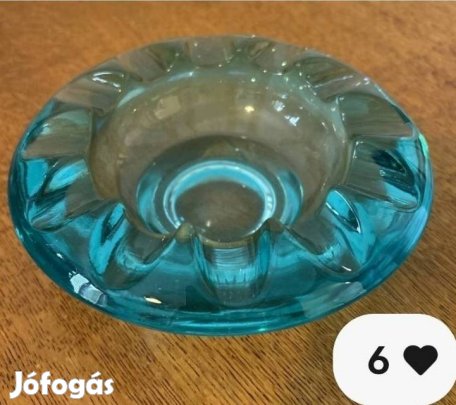 1960.Adolf Matura  cseh üveg művész disztárgya.