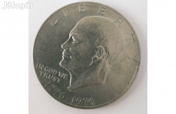 '1976 Eisenhower One Dollar' - bicentenáriumi emlékérme