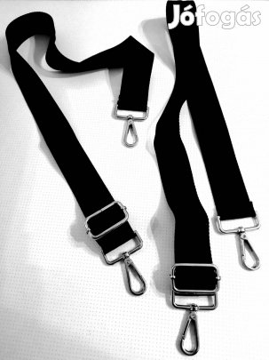 1 pár táskapánt hátizsákhoz fekete eladó!