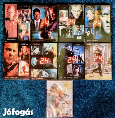 "24"- Kiefer Sutherland ikonikus sorozata + kiegészítő film, együtt