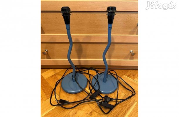 (2 db) IKEA kék asztali lámpa test lámpatest asztalilámpa-test