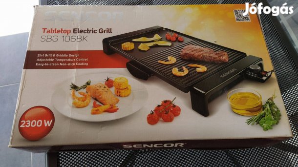 Tabletop Electric Grill, SBG 106BK