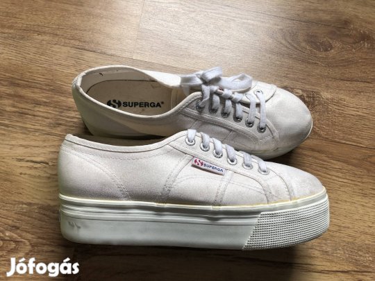 Superga suede clearance platform