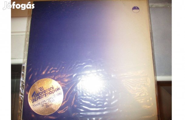 '81 debreceni dzsessznapok bakelit hanglemez eladó
