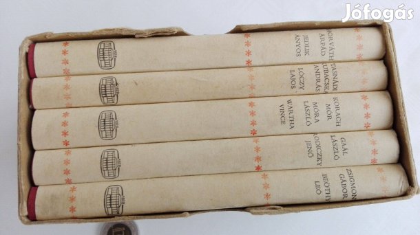 "A Múlt Magyar Tudósai" 5 db könyv csomagban