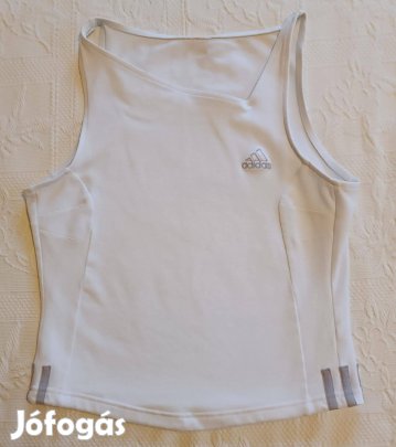"Adidas" Climalite Fehér Újjatlan Női Sport Póló / Felső (S méret)