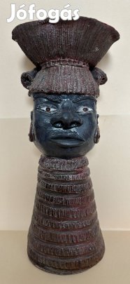 "Afrikai Emlék" - zsűrizett raku kerámia