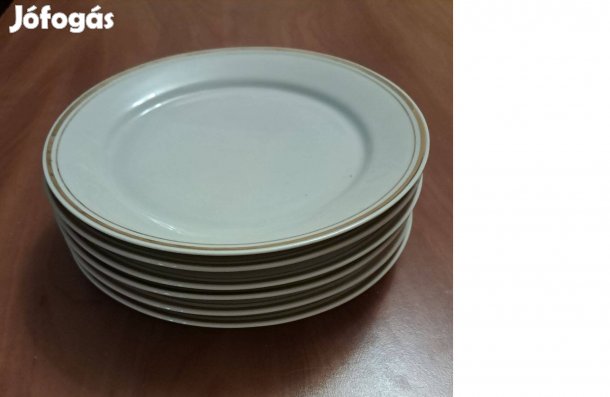 "Alföldi" márkájú 6 db-os porcelán kistányér készlet eladó
