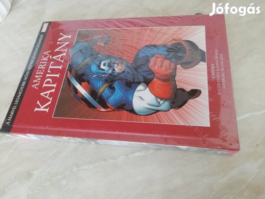 "Amerika Kapitány" Marvel kiadás Bontatlan még fóliában képre