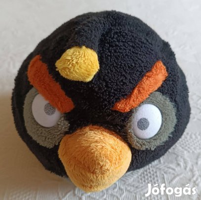 "Angry Birds" Fekete Plüss Groteszk Madár Figura / Gyerek Ját