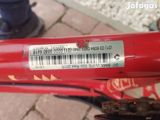 BMX  Wipe 320 kerékpár (20) 2015