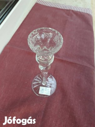 "Bódis" ajkai kristály gyertyatartó