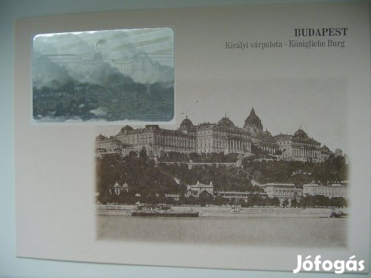 "Budai Vár" Hologramos képeslap a 90-es évekből