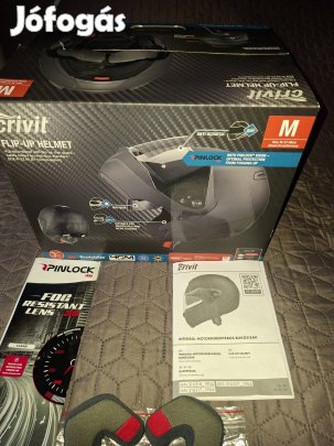 Bukósisak Bukó sisak uj felnyitheto napszemüveg Pinlock Crivit M