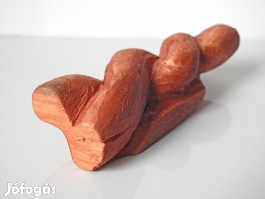 "Csavarodó kőris" szignózott dekoráció kőrisfából