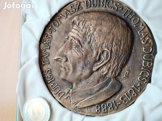 "Dubics Tamás" Kitüntető érem jelzett db dobozában