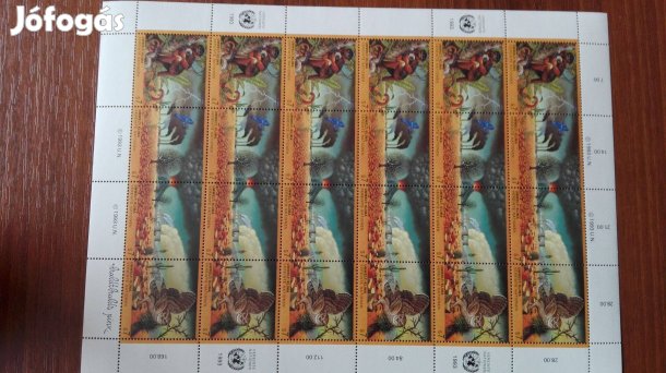 "ENSZ" 1993-as kis ív ritka db