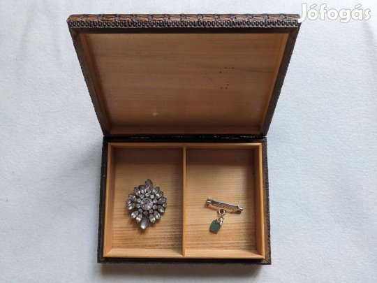 (Ékszer) Doboz! Családi emlék, kb. 100 éves! - Bármire használható!