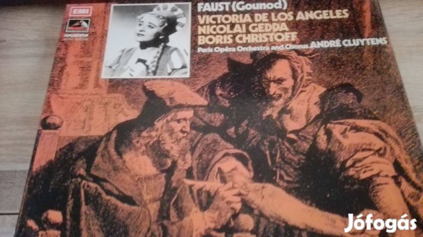 "Faust" bakelit lemez 1972-es ritka 3 db