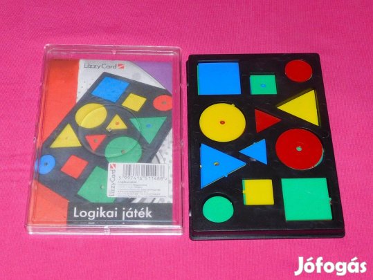 "Formák és színek", iskolai logikai készlet, játék