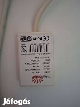 Használt 3db infra panel termosztáttal