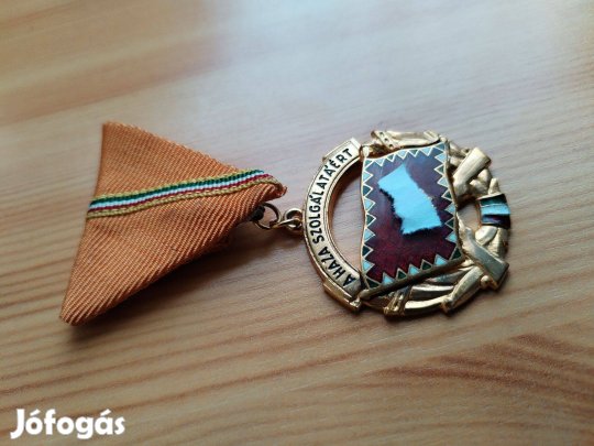 "Haza Szolgálatáért" Katonai Érdemérem arany fokozatú