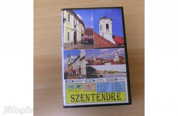 "Hello Szentendre" - VHS videokazetta angol nyelven