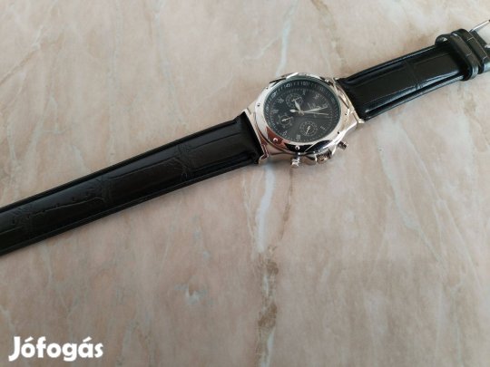 "Helvétia" Kronograf Quartz karóra új Svájci