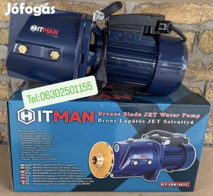 Hitman HT-Jbr-6832 felszíni szivattyú (JET, bronz járókerékkel