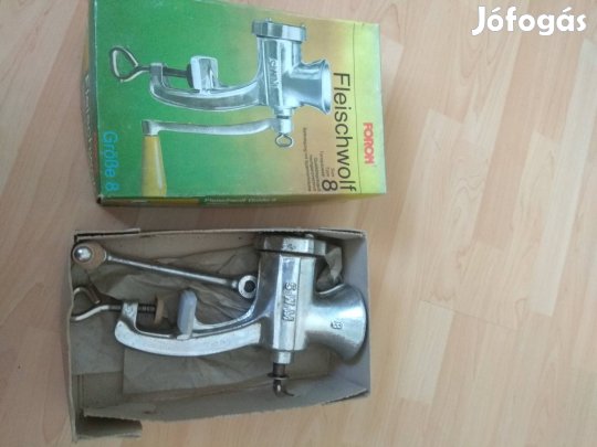 Húsdaráló hús daráló Fleischwolf Foron 8 típusú