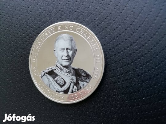 "III.György" Angol király Szép emlékérem