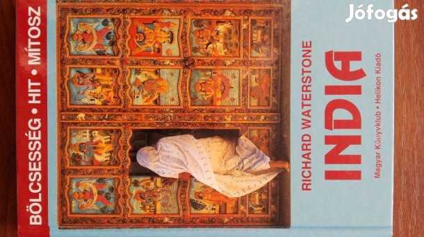 "India -bölcsesség, hit, mítosz" Richard Waterstone íra ritka köny