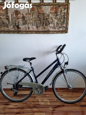 Kalkhoff női trekking jubileumi kerékpár, Shimano szett