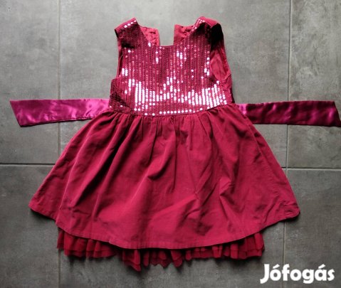 Kb 116-os hibátlan, flitteres alkalmi ruha 