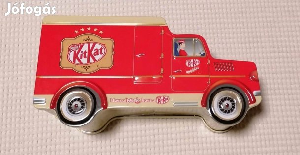 "Kit Kat" Thaiföldi Limitált Furgon Formájú Fémdoboz / Relikvia