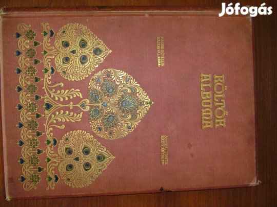 "Költők Albuma" Radó Antal ritka antikvár könyv