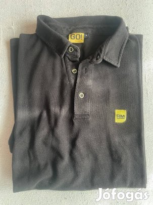 "L"-es méretű (2000.-/db) fekete férfi póló 