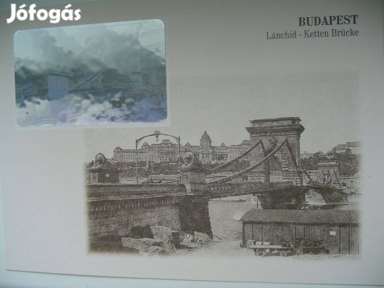 "Lánchíd" Hologramos képeslap a 90-es évekből