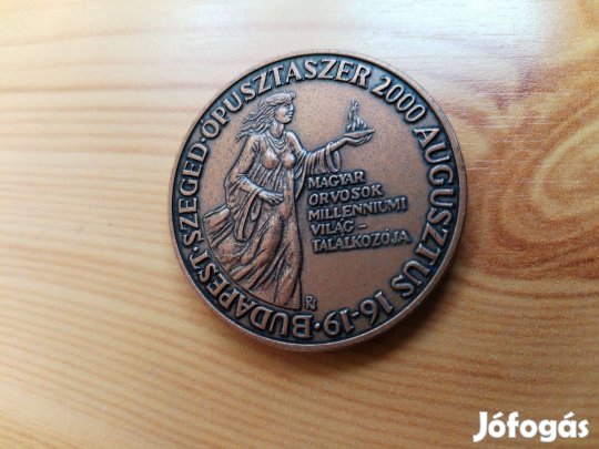 "Magyar Egészségügyi Társaság" Bronz emlékérem