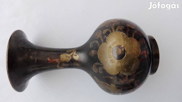 "Mallorcai" Régi fém váza ritka db