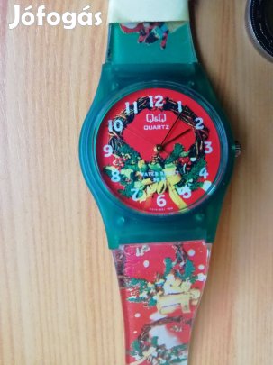 "Mikulás" Q & Q gyerek quartz új karóra