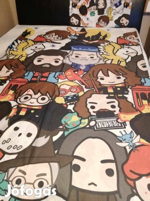 Mintás ( Harry Potter ) ágyneműhuzat szett eladó!