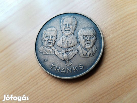 "Németország Egyesítése" 1989-es bronz érem