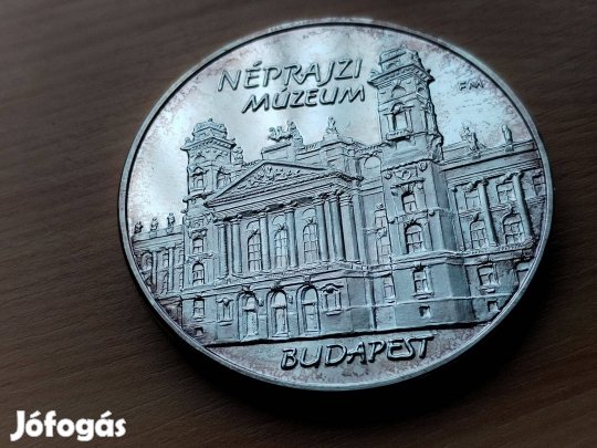 "Néprajzi Múzeum" 1998-as ezüstözött emlékérem ritka db