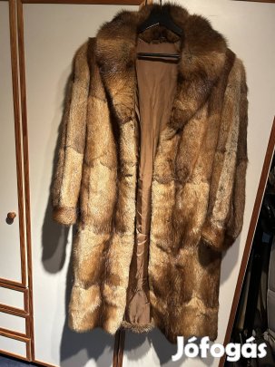 Nutria hosszú bunda- elegáns ritka darab.