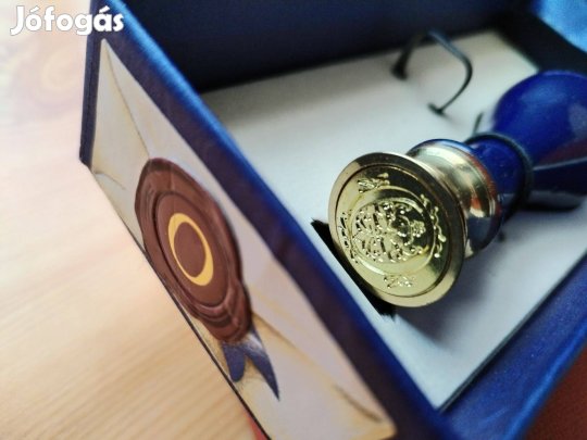 "O" betü eredeti Német pecsétnyomó dobozában régi db