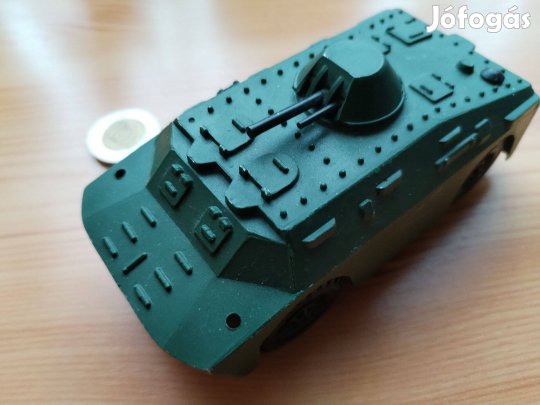 "Páncélos lövész terepjáró" Orosz régi fém játék jelzet db