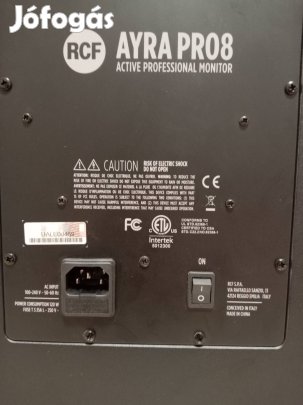 Rcf Ayra  pro 8 Profi stúdió monitor